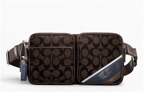 coach fanny pack men's